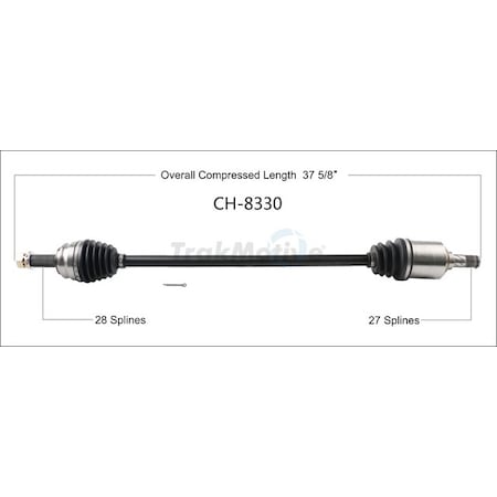 Surtrack Axle Cv Axle Shaft, Ch-8330 CH-8330